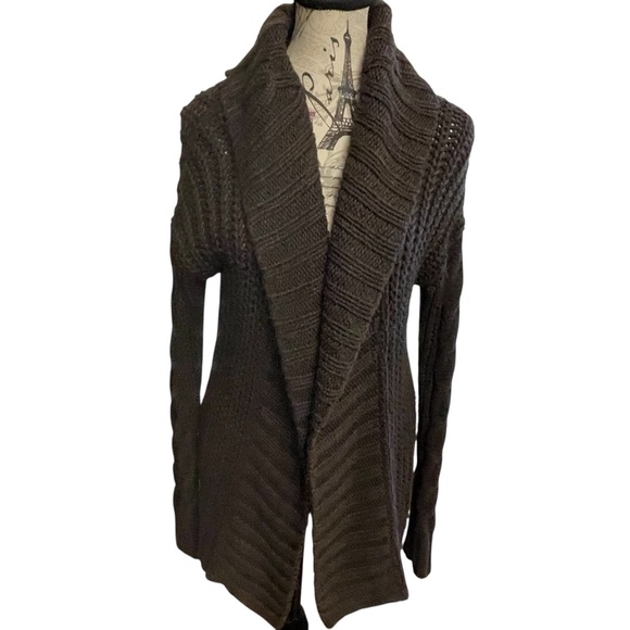 Abercrombie & Fitch Sweaters - Abercrombie & Fitch Dark Brown Cardigan